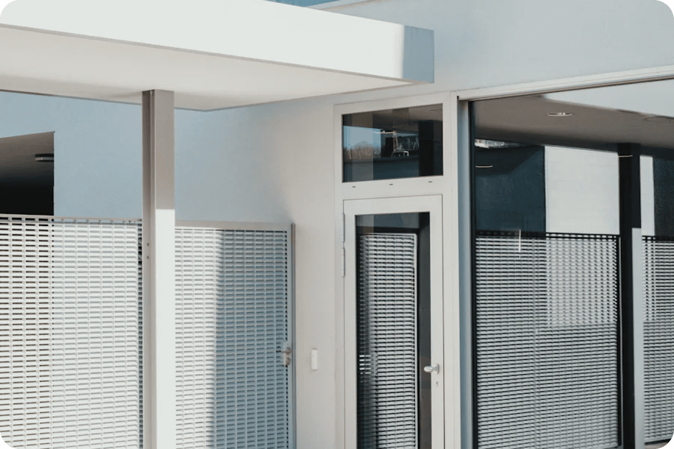 A view of modern architecture